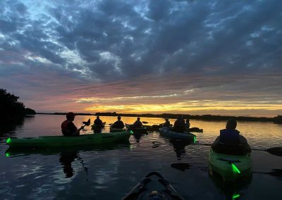 Preparing for Night Time Kayaking Tours
